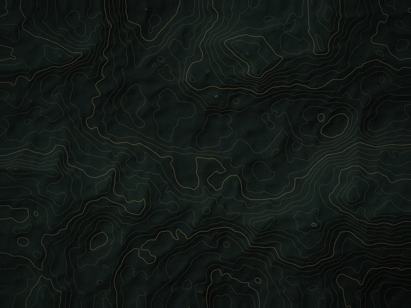 Shaded relief terrain