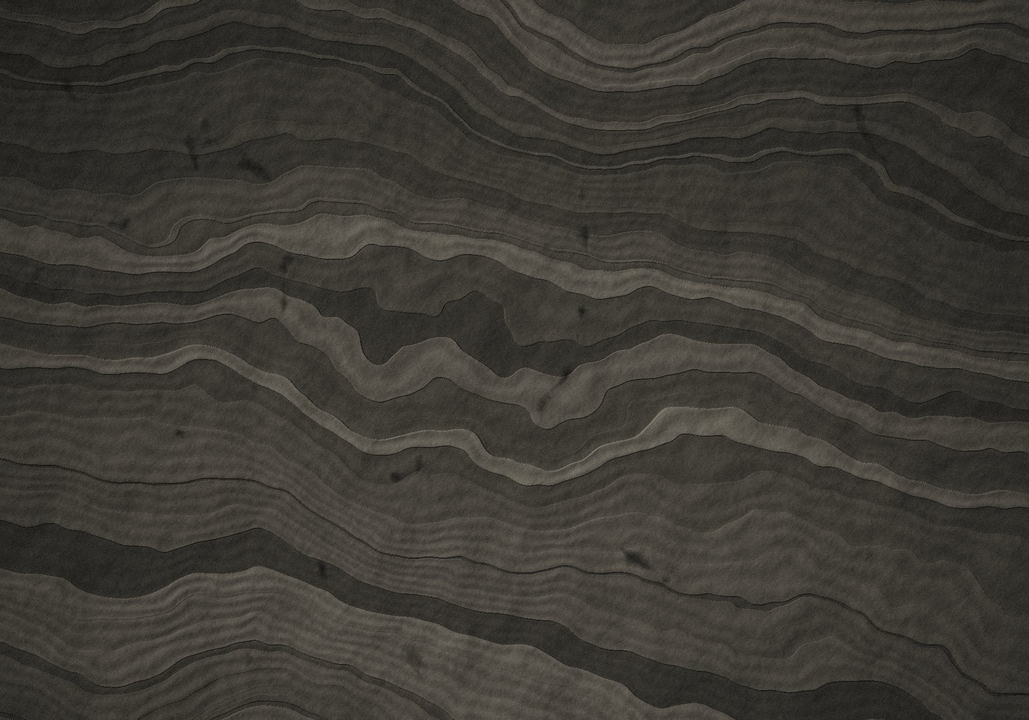 Folded rock strata